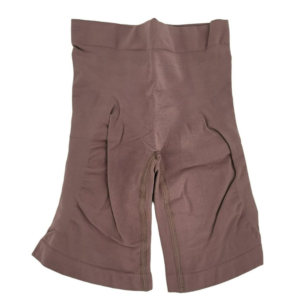 NIP Skims Sculpting Short Mid Thigh Umber Shapewear Shorts Womens XXS / XS